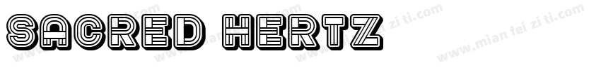 Sacred Hertz字体字体转换